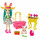 Enchantimals GJX33 - Gartenfreunde Spielset mit Fluffy Bunny Puppe, Tierfreund Mop und Zubehör, Spielzeug ab 4 Jahren