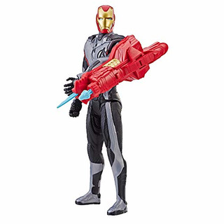 Avengers Endgame Titan Hero Power FX Iron Man, 30 cm große Actionfigur für Kinder ab 4 Jahren