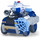 Alpha Group Co., Ltd EU730841 Super Wings Pauls Police Rover, gemischt