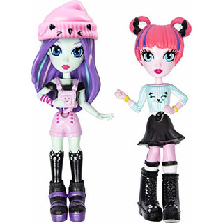 Off The Hook Style BFFs, 10,2 cm kleine Puppen mit Mix and Match Mode und Zubehör, für Mädchen ab 5 Jahren (Stile variieren)