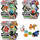 Bakugan Starter Pack mit 3 Armored Alliance Bakugan (1 Ultra & 2 Basic Balls) inkl. Fusions-Charakteren, unterschiedliche Varianten