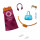 Barbie GJG33 Fashion Modeset, Kleid und 6 Accessoires Puppen