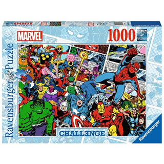 Ravensburger Puzzle 16562 - Challenge Puzzle Marvel - 1000 Teile Puzzle für Erwachsene und Kinder ab 14 Jahren, Marvel Fanartikel
