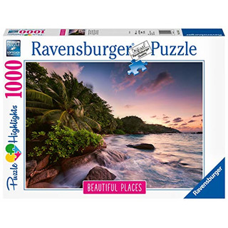Ravensburger Puzzle 15156 - Insel Praslin Seychellen - 1000 Teile Puzzle für Erwachsene und Kinder ab 14 Jahren, Puzzle mit Landschafts-Motiv