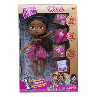 Rocco Toys – Boxy Girls Nomi Puppe, 20 cm, Mehrfarbig, 764IT