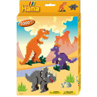 Hama Perlen 3434 Geschenkset Dino mit ca. 2.000 bunten...