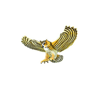 Safari s264429 Wings of The World Tolles gehörnten Miniatur Eule
