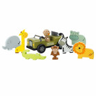 Orange Tree Toys 46031 OTT11353 Safari Spielset, bunt