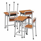 Hasegawa FA01 - 1/12 School Desk and Chair