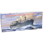 Trumpeter 05756 Modellbausatz SS John W. Brown Liberty Ship