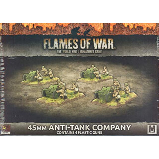 45mm Anti-Tank Company (x4 Plastic)