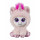 Bauer Spielwaren 14281" Blickfänger Glitter Design Einhorn Plüschtier aus superweichem Plüsch mit Glitzeraugen, rosa