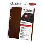 Ultimate Guard UGD010411 - 18 Pocket Pages Side Loading,...