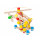A Alexander AT02153 Constructor Junior Hubschrauber, Holz-Konstruktions-Set mit 68 Teilen, aus hochwertigem Buchenholz, inklusive Werkszeug, für Kinder ab 4 Jahren
