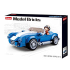 Sluban Klemmbausteine 101380706A SL07142, Sportwagen...