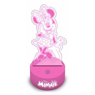 Minnie Maus LED Acryl 2D Duftlampe Glühbirnenringe Dekoration für Zuhause Unisex Erwachsene, mehrfarbig, einzigartig