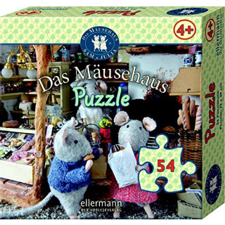 Schaapman, K: Mäusehaus-Puzzle 54 Teile
