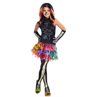 Generique - Skelita Calaveras Monster High-Kostüm für Mädchen