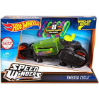 Hot Wheels Speed Winders Twisted Cycle Vehicle - Yellow...