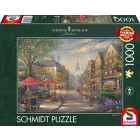 Schmidt Spiele 59675 Thomas Kinkade, Cafe in...