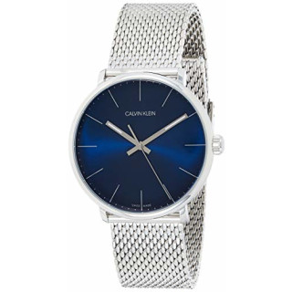 Calvin Klein Unisex Erwachsene Analog-Digital Quarz Uhr mit Edelstahl Armband K8M2112N