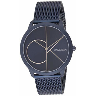Calvin Klein Herren Analog Quarz Uhr mit Edelstahl Armband K3M51T5N
