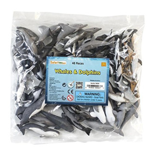 Toob "Safari Bulk Tasche Wale und Delfine Miniaturen (Mehrfarbig)
