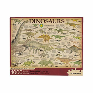 Smithsonian Dinosaurs 1,000pc Puzzle