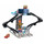 Disney Pixar Cars GJW42 Rust-Eze Rennturm, Rennset für Wettrennen und kreatives Spielen