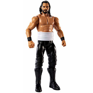 WWE GKY89 - WWE Action Figur (15 cm) Seth Rollins mit realistischen Gesichtszügen, Spielzeug Actionfigur ab 6 Jahren