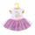 Dolly Moda Einhorn Shirt mit Tutu 43 cm