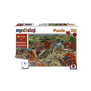 Schmidt 56291 - Kinderpuzzle, 150 Teile, Entdecke den Bauernhof
