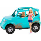Barbie FGC99 Camping Fun Fahrzeug und Puppe, Spielzeug ab...