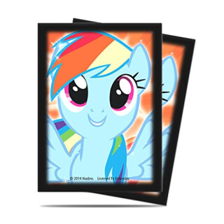 Ultra Pro - Standard Sleeves - My Little Pony - Rainbow Dash (65 Sleeves)