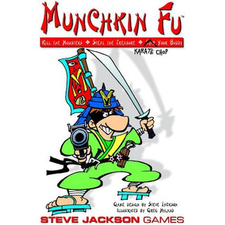 Munchkin Fu: Kill the Monsters, Steal the Treasure, Karate Chop Your Buddy - English