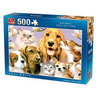Leopard & Cub Jigsaw Puzzle (500 Pieces) King