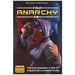 Indie Board Games CO04 - Coup Rebellion G54: Anarchy Expansion