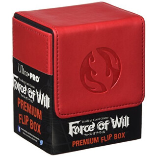 Ultra Pro Deck Box Flip - Force of Will - Flame Magic Stone