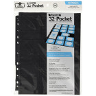 10 Ultimate Guard 32-Pocket Pages Standard Size + Mini...