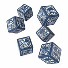 Q WORKSHOP Doctor Who RPG Dice Set 6 x D6 Deluxe