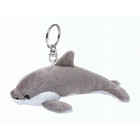 Mimex WWF00306 - WWF Schlüsselring Delphin 10 cm, grau