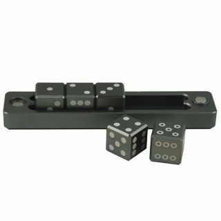 Ultra Pro Gravity Dice D6 - Forest Black - Set of 5 Dice