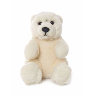 WWF Eisbär sitzend Plüschtier, 15 cm