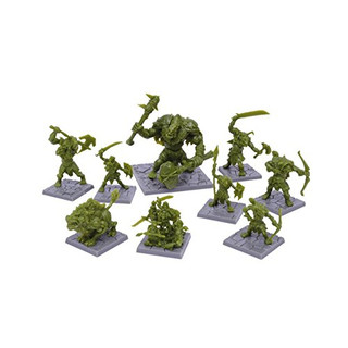 Dungeon Saga - Green Rage Miniature Set - English