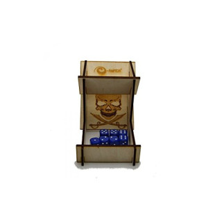 e-Raptor 93681 - Dice Towers: Basic Skull