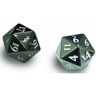 Ultra Pro Dice - Heavy Metal D20 2-Dice Set - Gun Metal