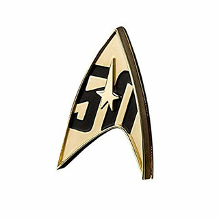Star Trek 50th Anniversary Badge Magnetic Pin