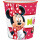 Joy Toy 72288 Abfalleimer "Minnie" aus Plastik