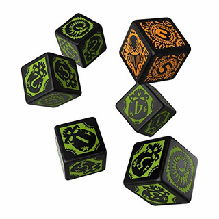 Warmachine Cryx Faction D6 Dice (6)
