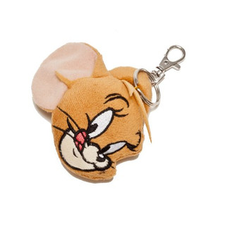 Tom & Jerry 233326 - Jerry Plüsch-Schatzhalter, 7 cm
